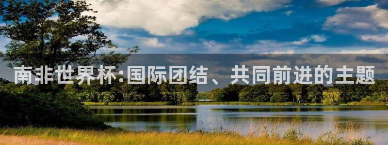 2026年世界杯直播平台：南非世界杯:国际团结、共同前进的主题